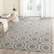 Safavieh 4 x 6 ft. Cedar Brook Rectangle Hand-Loomed Rug Gray & Ivory CDR801F-4 - alternate 1